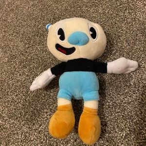 Mugman cuphead plush